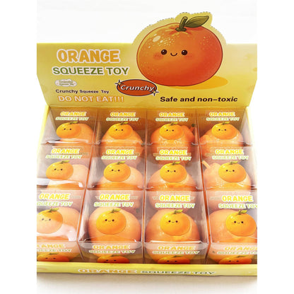 Crunchy Orange Squishy Toy
