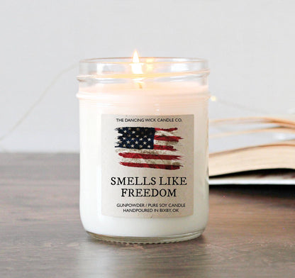 Smells Like Freedom Soy Candle 4 oz