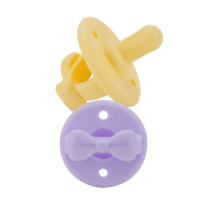 Sweetie Soother™ Pacifier Sets (2-pack): Hero Blue + Clover