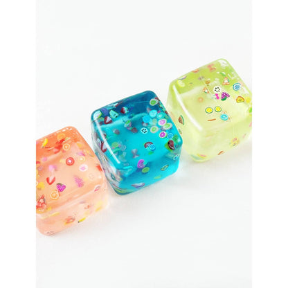 Fruit Ice Cube Squishy Toy