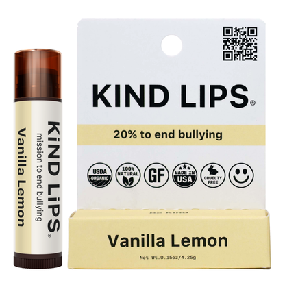 Vanilla Lemon Organic Lip Balm