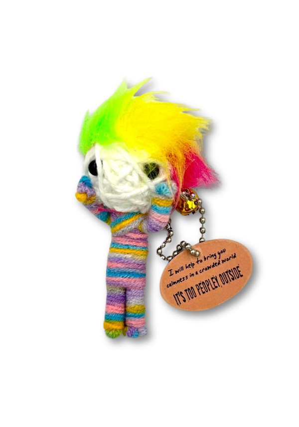 It's Too Peopley Outside - Watchover Voodoo Dolls - Keychain