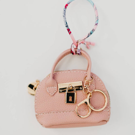 It Girl Bag Charm - Blush