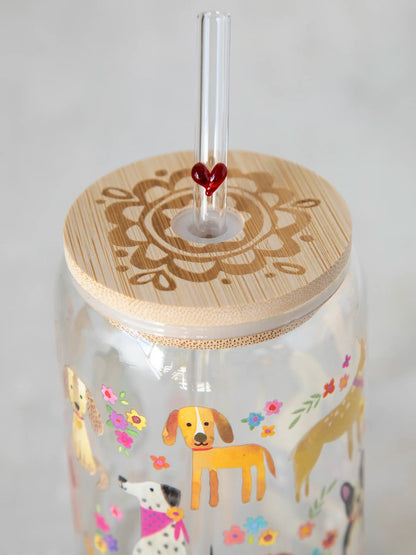 Glass Tumbler - Dog