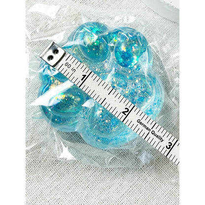 Sugary Glittered Paw Squishy Toy
