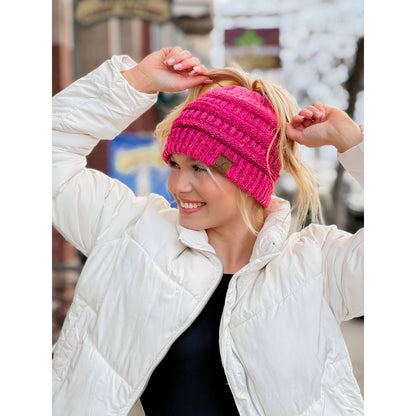 Flecked Ombre CC Beanie Tail