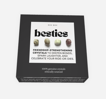 Besties - crystals for friendship - cheeky gift funny gift