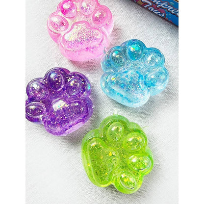 Sugary Glittered Paw Squishy Toy