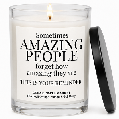 Encouragement Candle - You Are Amazing