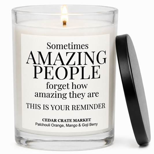 Encouragement Candle - You Are Amazing