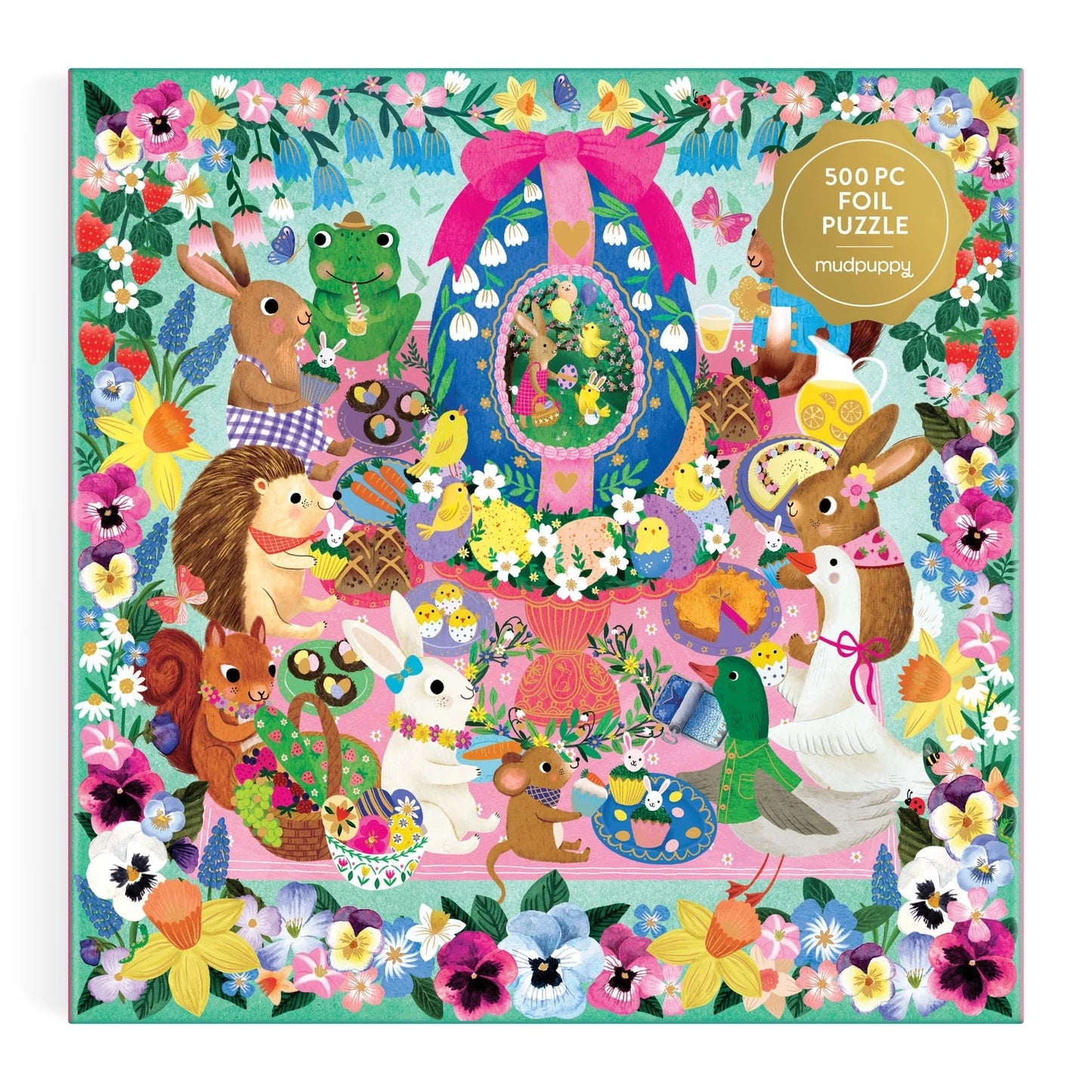 Egg-Cellent Day 500 Piece Foil Jigsaw Puzzle