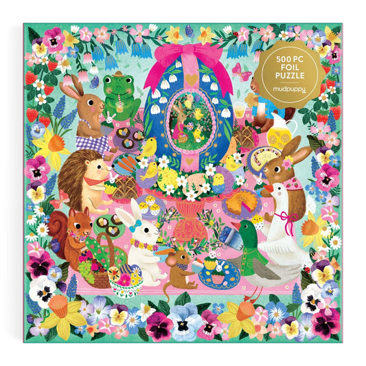 Egg-Cellent Day 500 Piece Foil Jigsaw Puzzle