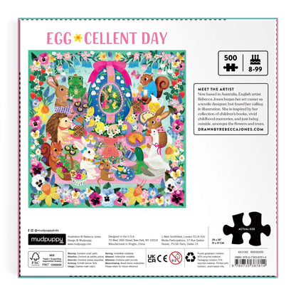 Egg-Cellent Day 500 Piece Foil Jigsaw Puzzle