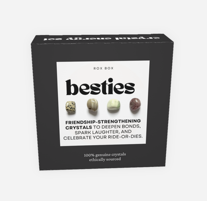 Besties - crystals for friendship - cheeky gift funny gift