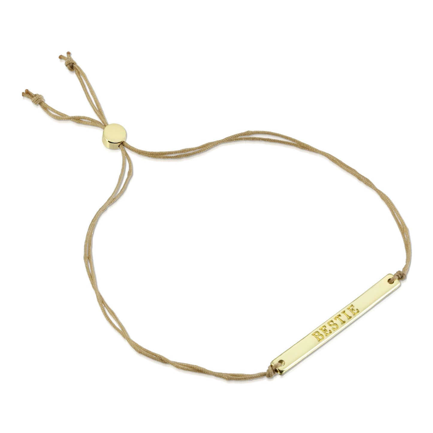 Morse Code Bar Bracelet - Bestie