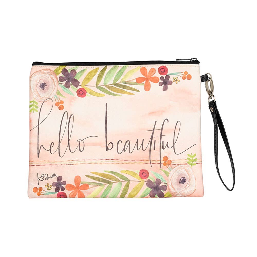 Hello Beautiful Makeup Bag