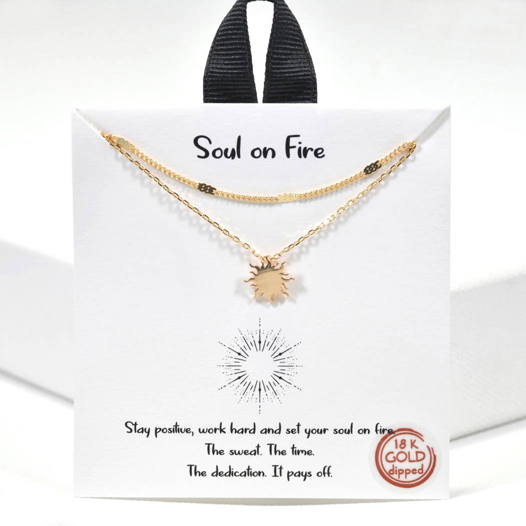 Soul on Fire Neckalace