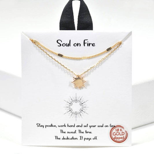 Soul on Fire Neckalace