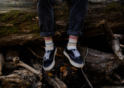 Bateau Mouche Crew Socks | Eco-Friendly & Made In The USA