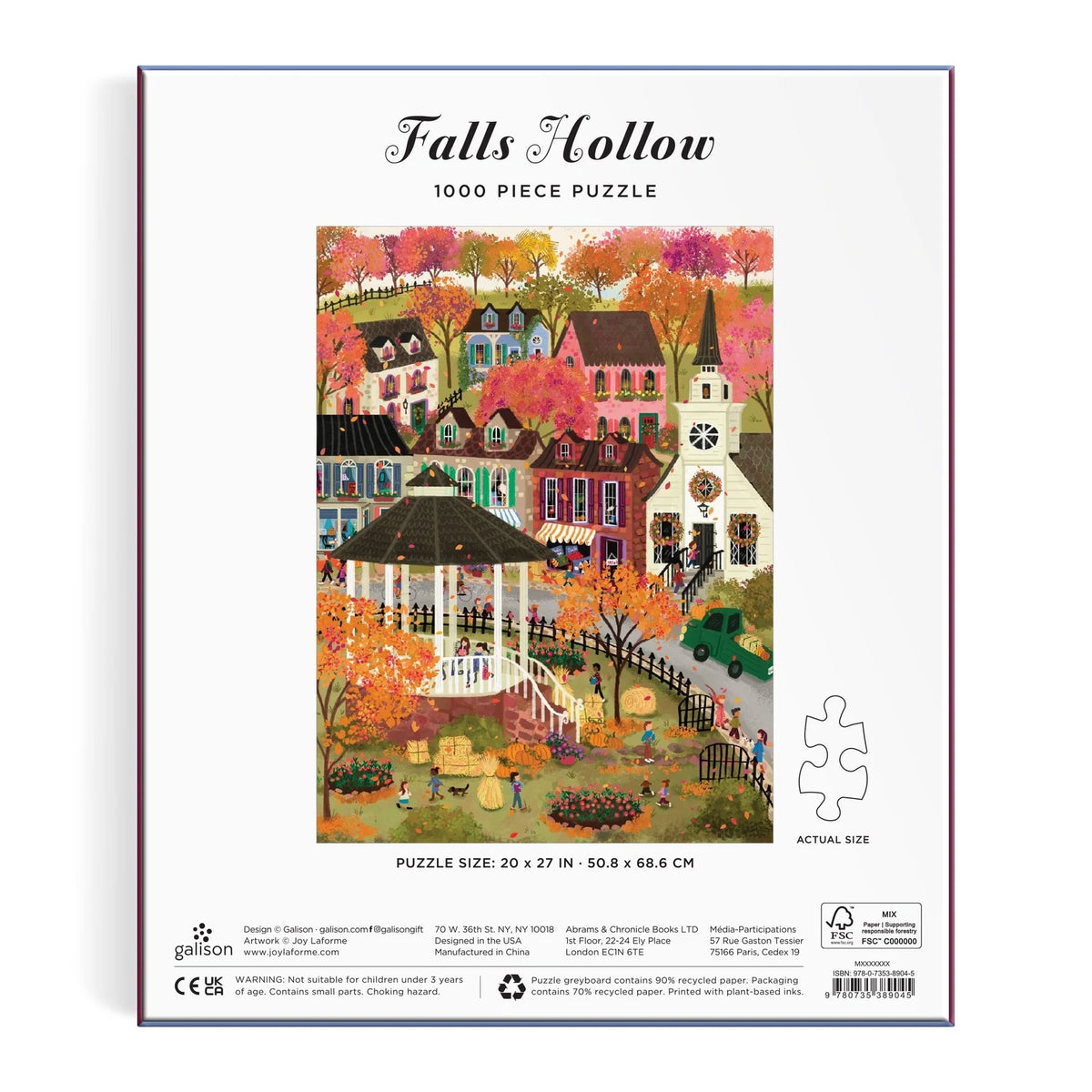 Falls Hallow 1000 Piece Puzzle