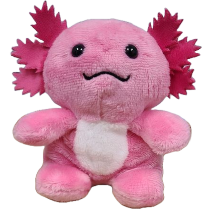 Canned Axolotl | Stuffed Animal Plush w/Jokes | Unique Gift: Pop Top Lid