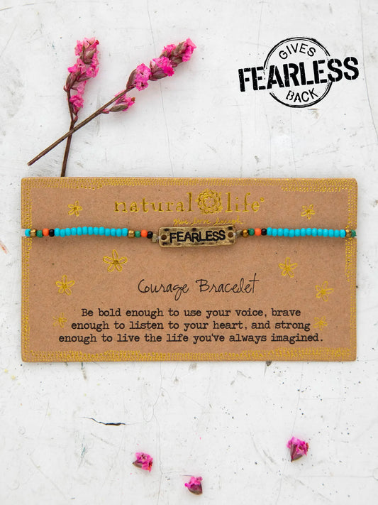 Natural Life Giving Bracelet - Fearless
