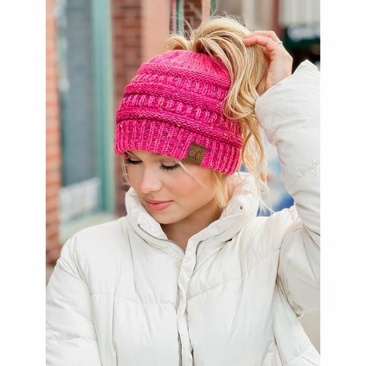 Flecked Ombre CC Beanie Tail
