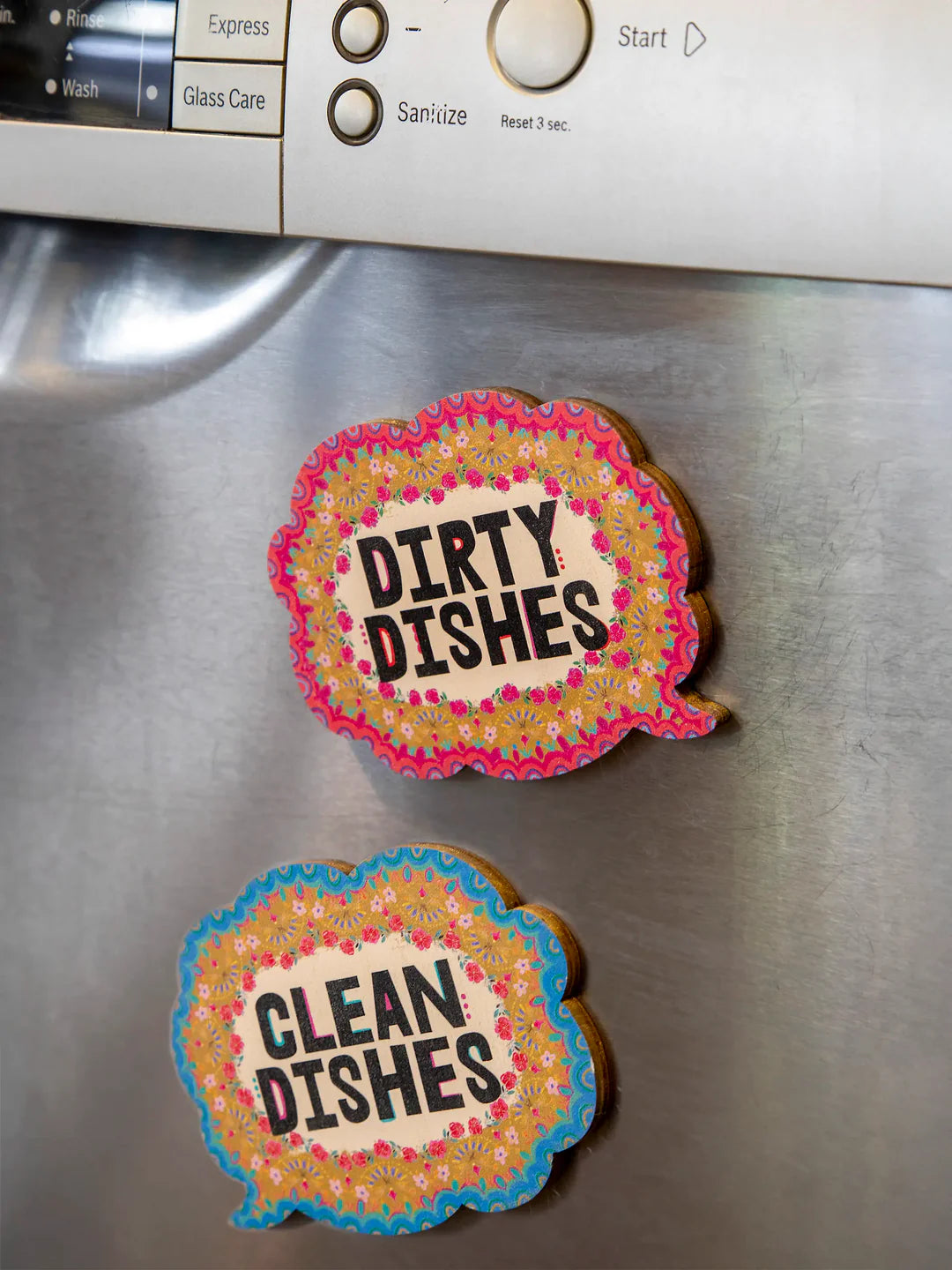 Dishwasher Magnet - Flower