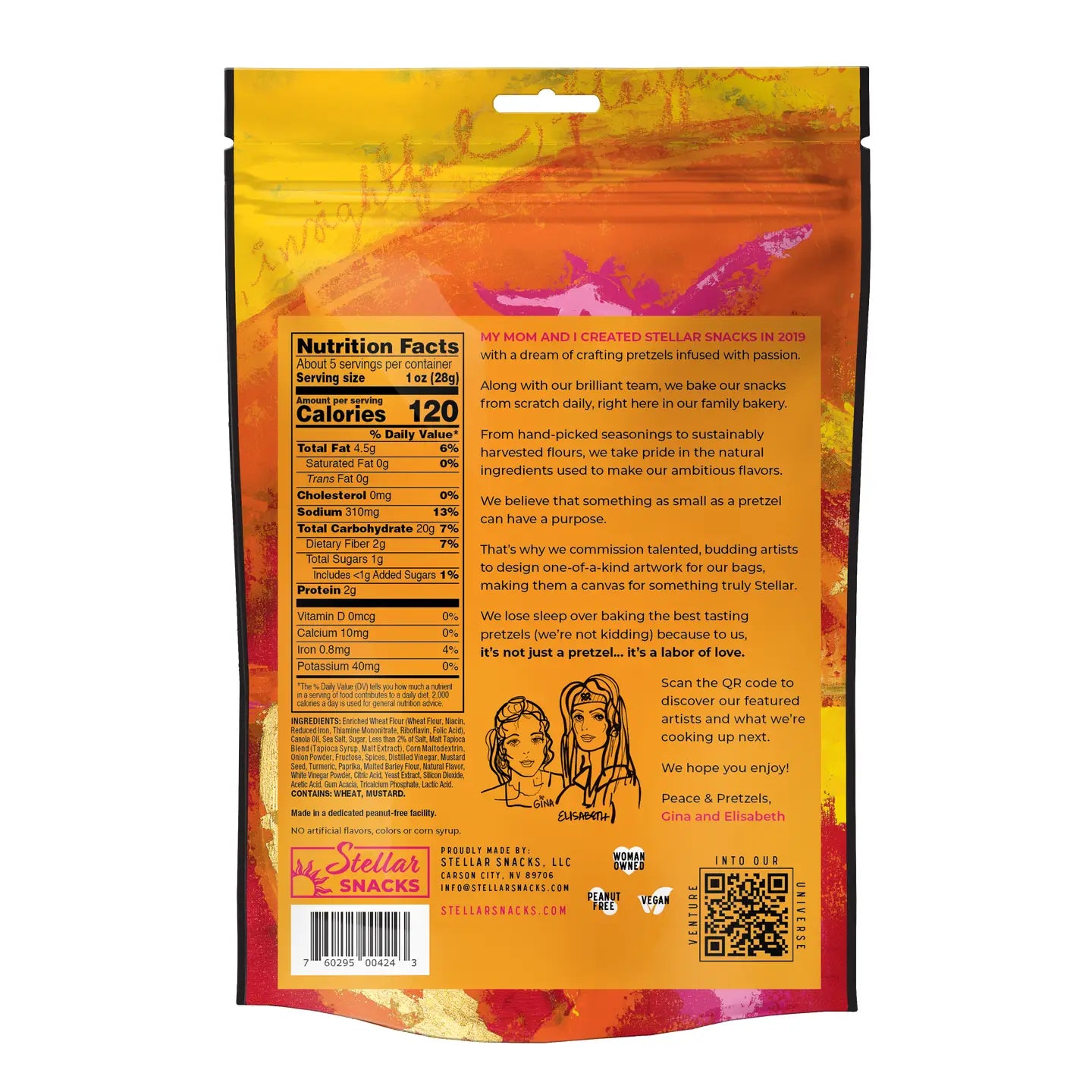 Stellar Pretzel Braids- French Dijon- 5oz