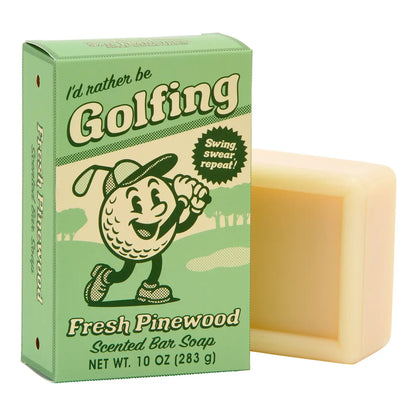 I'd Rather Be Golfing Bar Soap - Fresh Pinewood