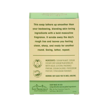I'd Rather Be Golfing Bar Soap - Fresh Pinewood