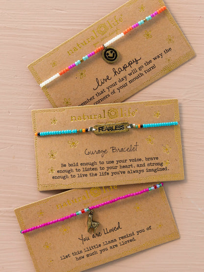 Natural Life Giving Bracelet - Fearless
