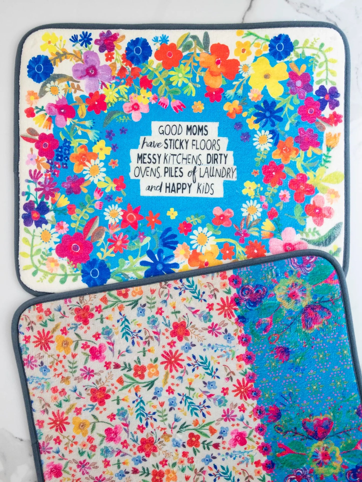 Reversible Dish Drying Mat - Good Moms