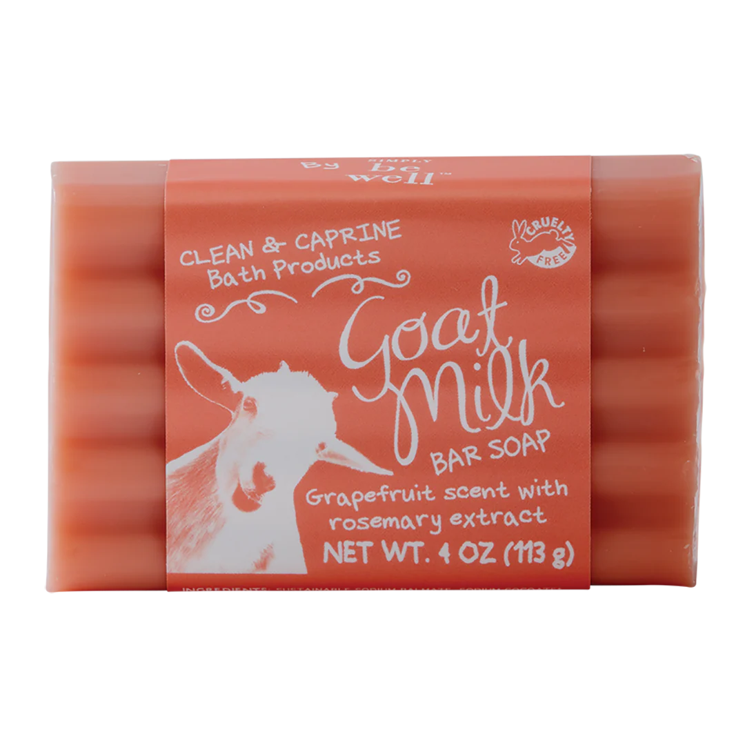 Goat Milk Bar Soap 4oz - Grapefruit Rosemary