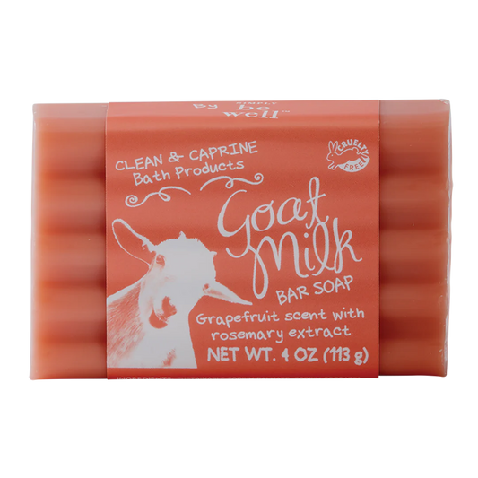 Goat Milk Bar Soap 4oz - Grapefruit Rosemary