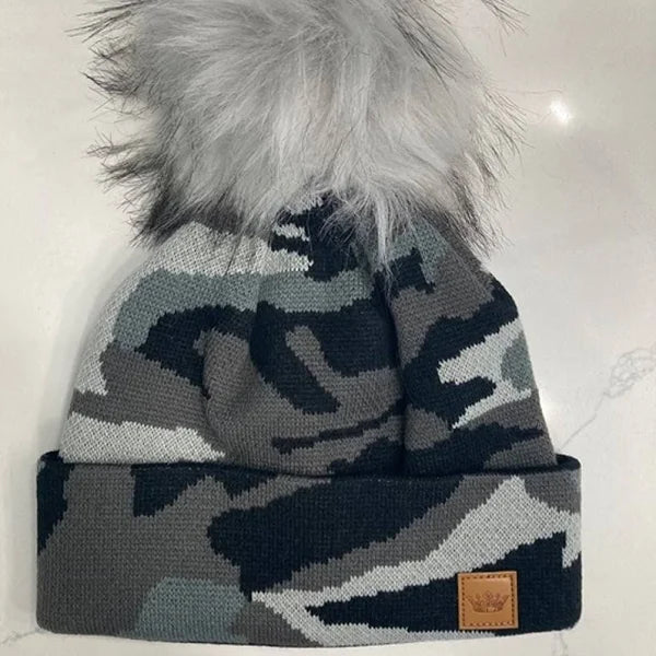 Grey Camo Hat