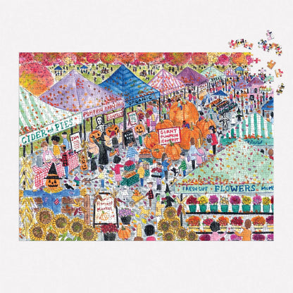 Michael Storrings Harvest Market 1000 Piece Puzzle