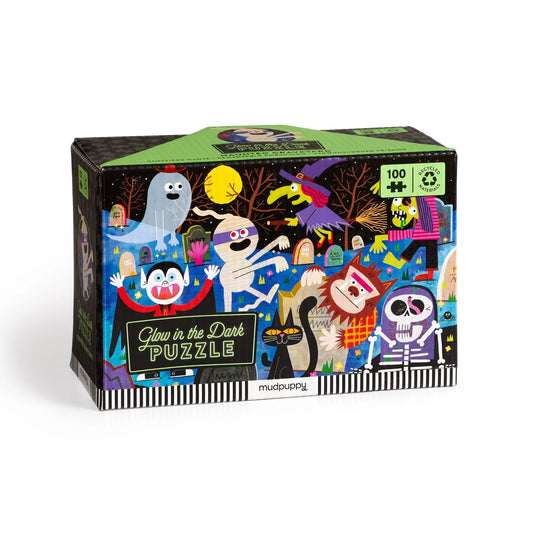 Haunted Graveyard 100 Piece Puzzle
