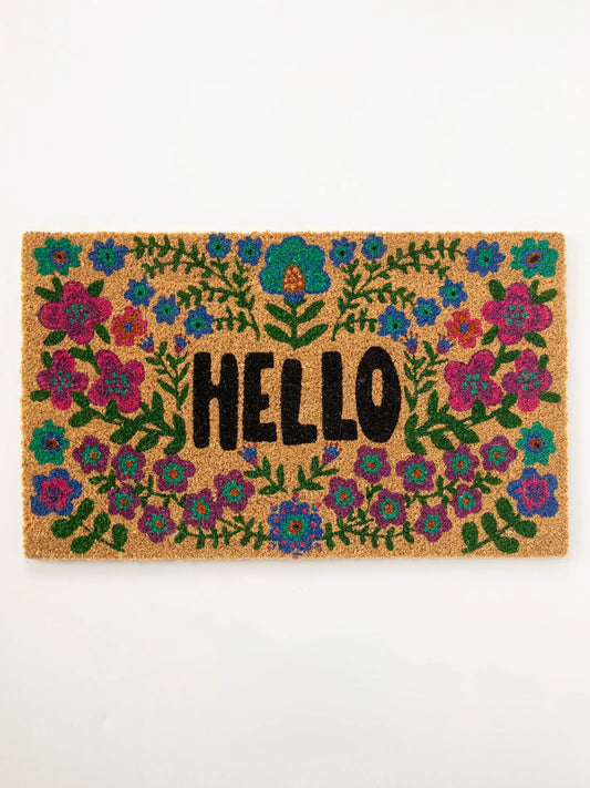 Natural Life Hello Doormat