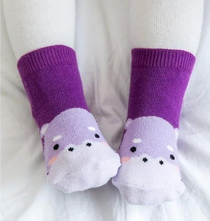 Zoo Socks - Hippo