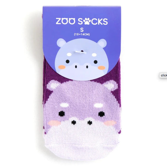 Zoo Socks - Hippo