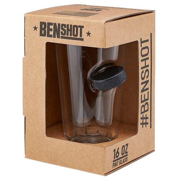 BenShot Hockey Puck Glasses