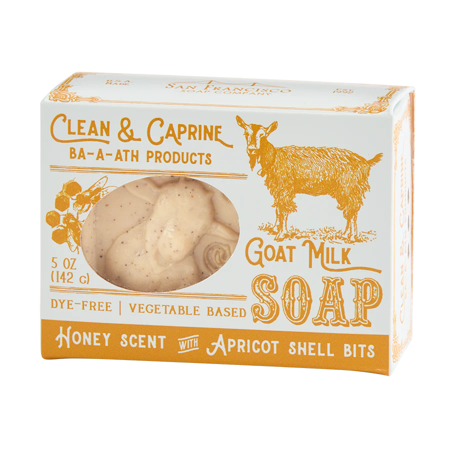 Clean & Caprine Goat Milk Bar Soap 5oz - Honey