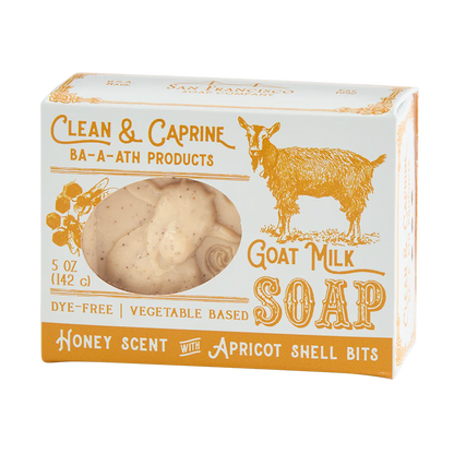 Clean & Caprine Goat Milk Bar Soap 5oz - Honey