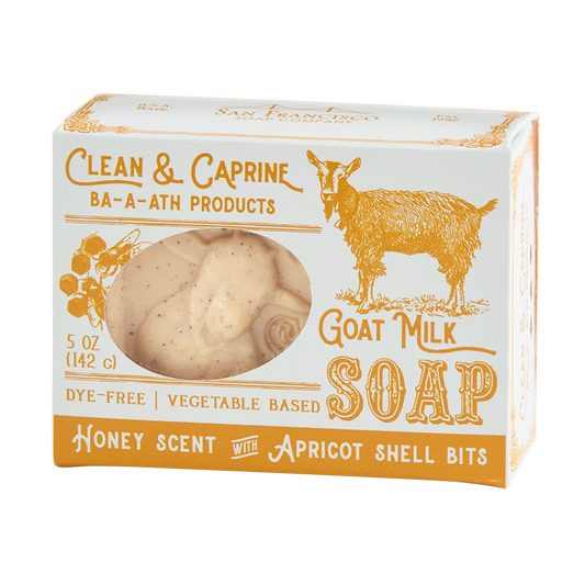 Clean & Caprine Goat Milk Bar Soap 5oz - Honey