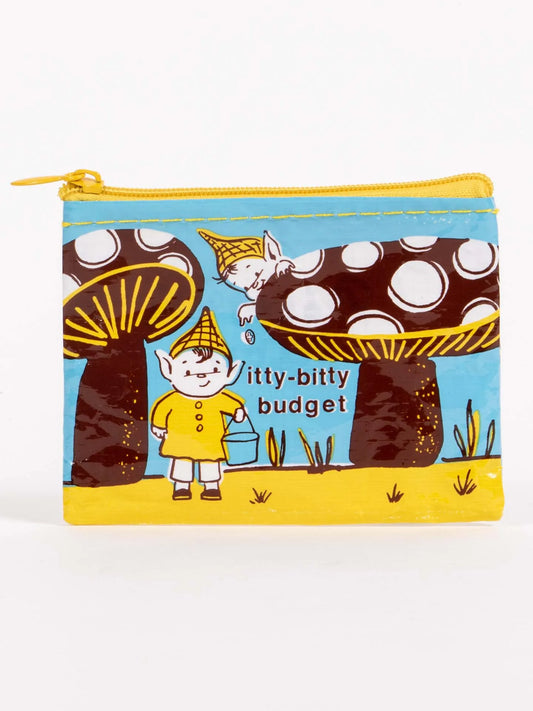 Blue Q Coin Purse - Itty Bitty Budget