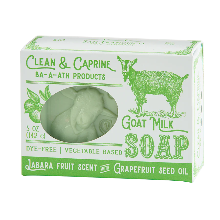 Clean & Caprine Goat Milk Bar Soap 5oz - Jabara Fruit