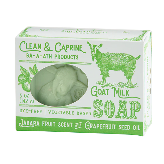 Clean & Caprine Goat Milk Bar Soap 5oz - Jabara Fruit