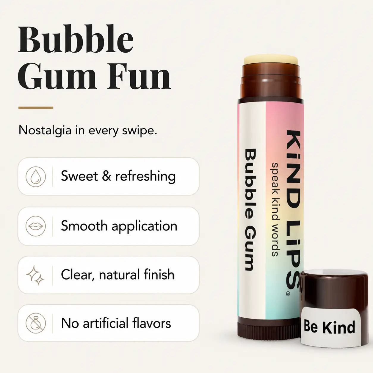 Bubble Gum Organic Lip Balm