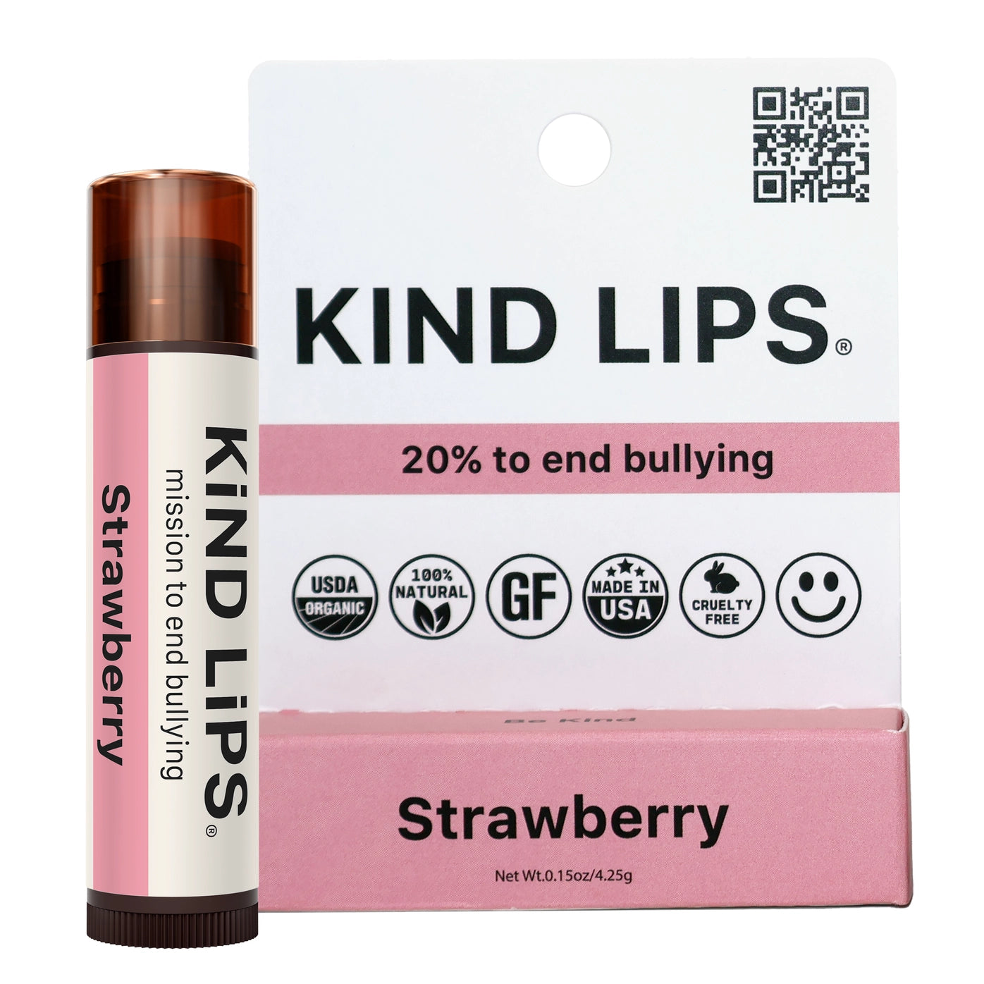 Strawberry Organic Lip Balm